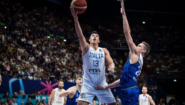 Italijos rinktinė nepasigailėjo Estijos krepšininkų